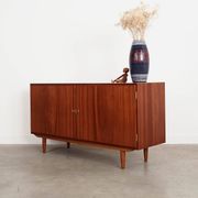 Mahogany cabinet, Danish design, 1970s, designer: Carlo Jensen, made in.