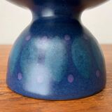 Bougeoir en poterie vintage d'Allemagne de l'Ouest de KMK Keramik Manufaktur Kupfermühle, années 1970