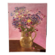 Bouquet de fleurs tableau peinture à l’huile