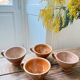 Lot de 4 tasses en grès – esprit artisanal