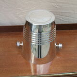 Silver metal champagne bucket