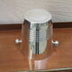 Silver metal champagne bucket