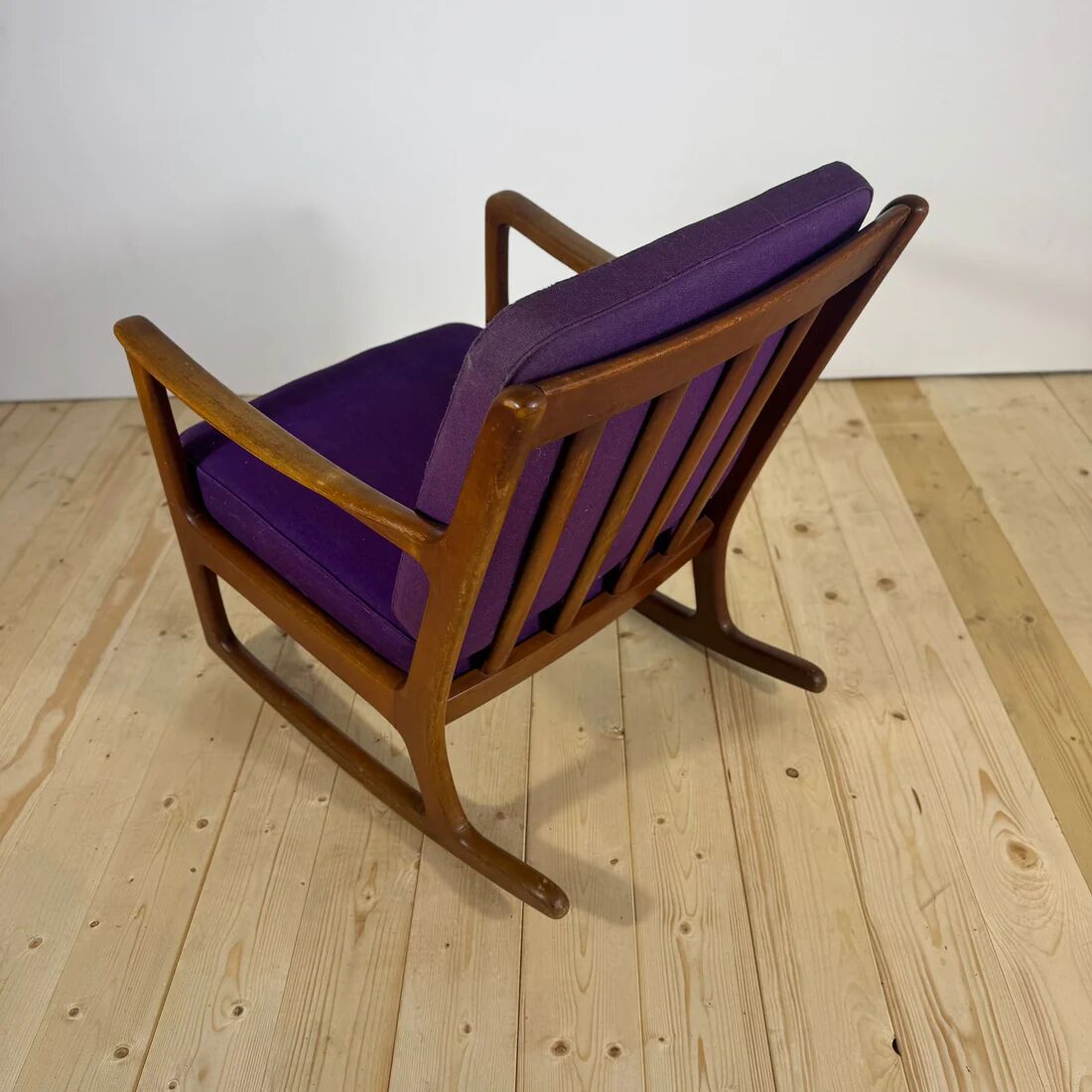 Teak rocking chair by Ole Wanscher – Denmark, 1960s