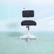 Vintage Gispen office chair from the 1960s, industrial Hoffmann.