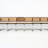 Set of 8 Dining Chairs Style B32 by Marcel Breuer