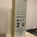 Vintage 1960 ophthalmic test lamp