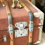 Big vintage travel trunk