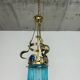 Brass Jugendstil chandelier by Koloman Moser