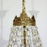 2-light hot air balloon chandelier