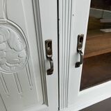 Art Deco hanging display cabinet