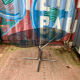 Table verre fumée vintage