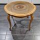 Louis XV coffee table in traditional canework, 1970s