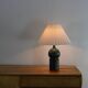 Sixties danish design ceramic tablelamp by Marianne Starck