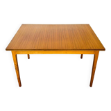 Scandinavian teak dining table with extensions 1960