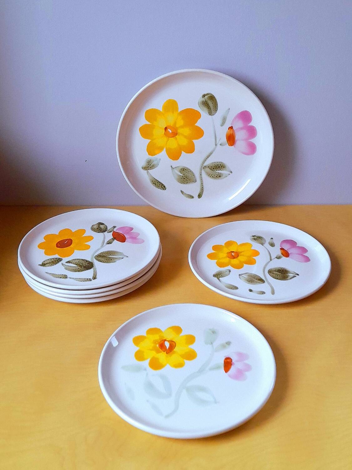 Varese plates, Sarreguemines 1960.