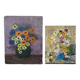 Duo of small Flower paintings