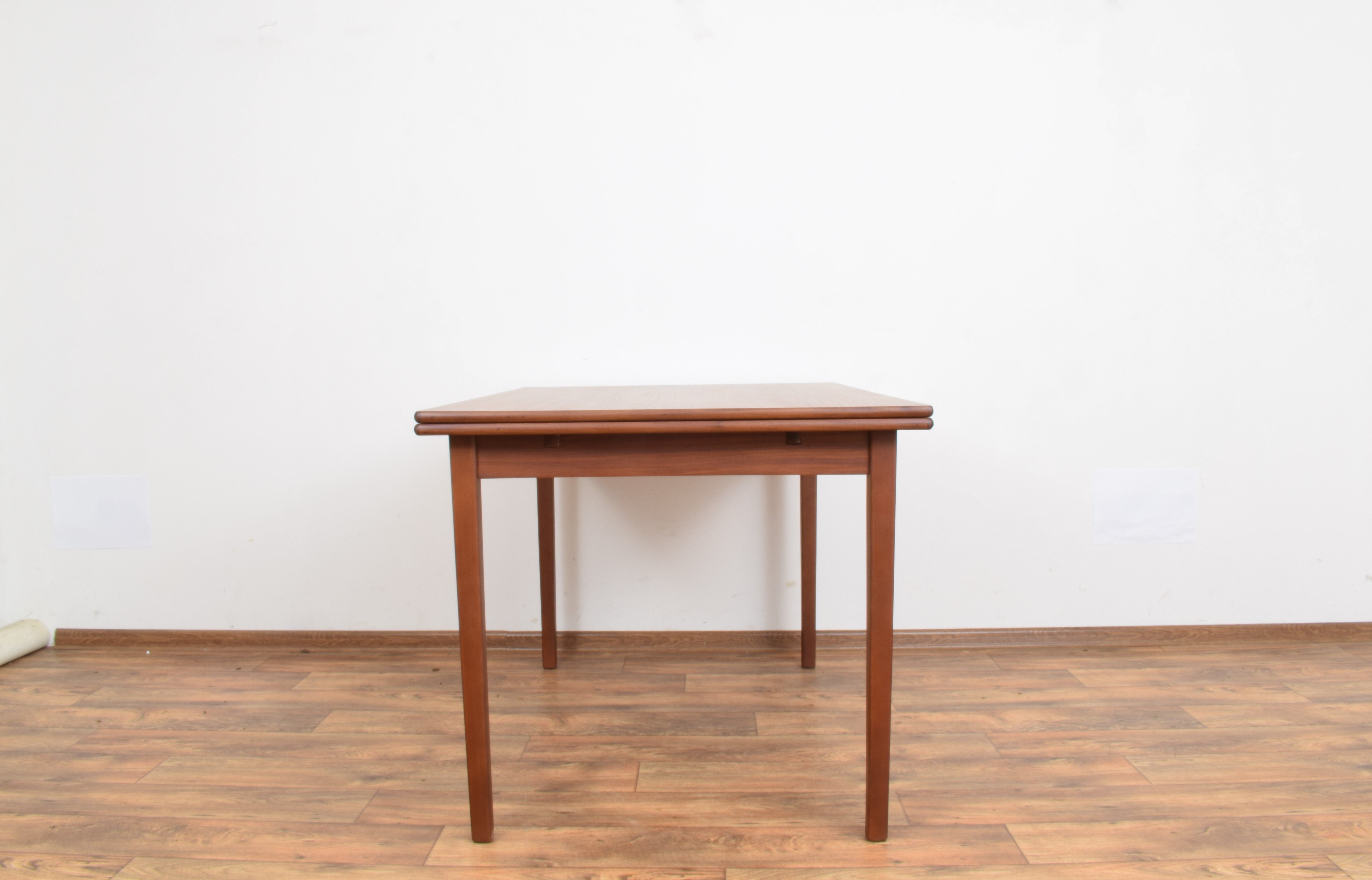 Danish teak extendable dining table, 1960s
