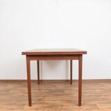 Danish teak extendable dining table, 1960s