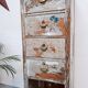 Furniture of trade with rag-to-ceiling drawers