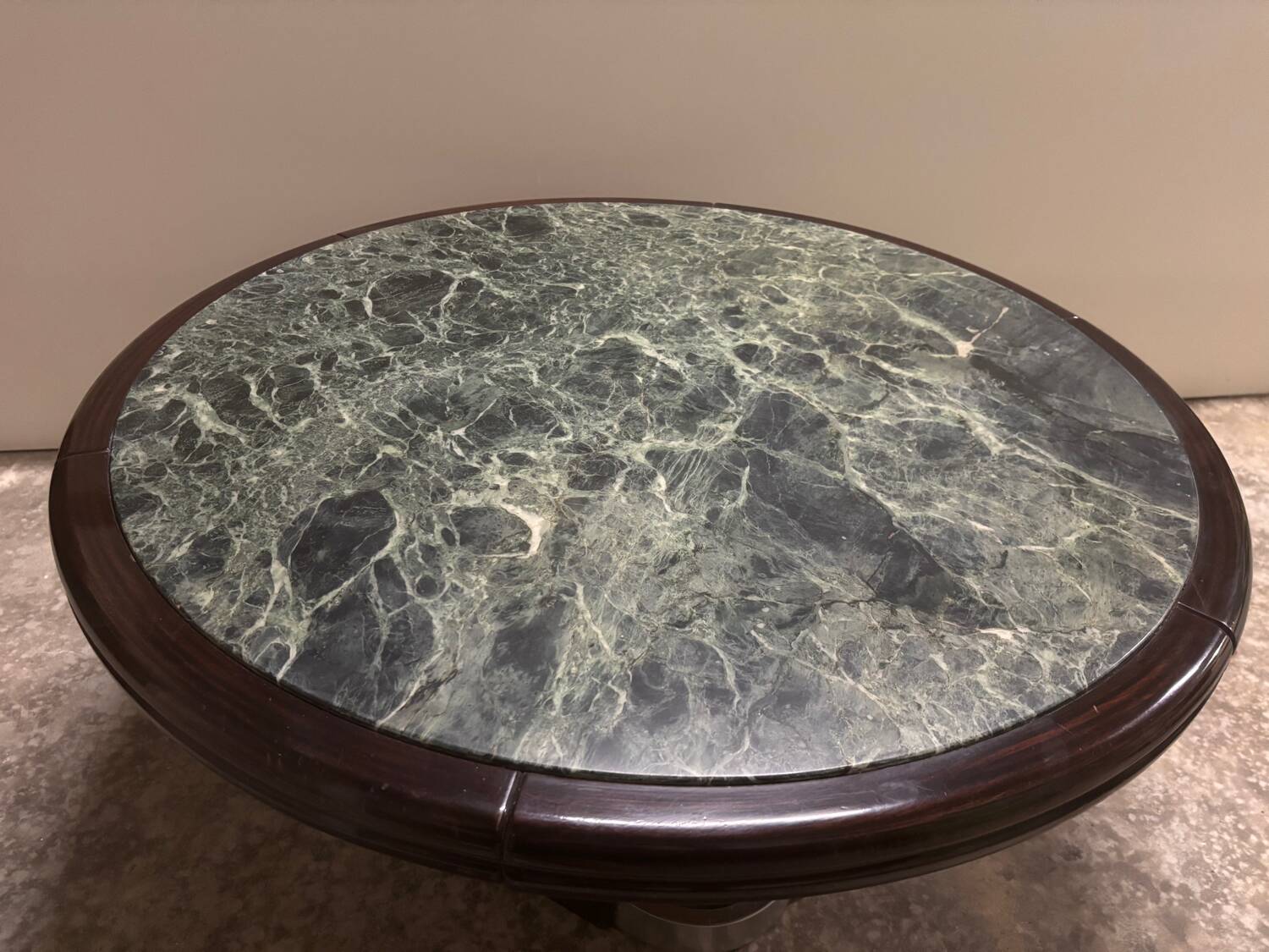 Green marble coffee table