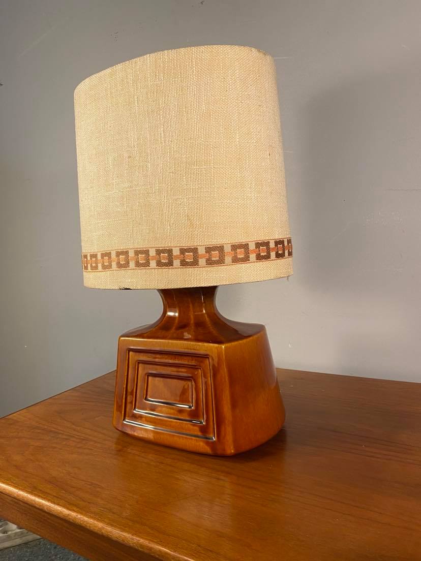Ceramic table lamp germany lamp glazed ceramic, 60
