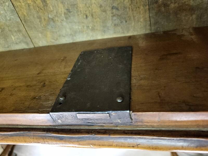 17th century cherry wood 3-drawer chest of drawers