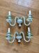 Pair of "Bohème" glass wall lights, 1950