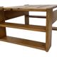 Vintage Coffee Table Pine Wood Design 1970s Coffee Table