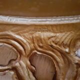 Gold console wall shelf