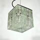 Poliarte, clear Murano glass pendant from 70s
