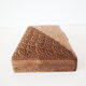 Antique chiseled wooden box