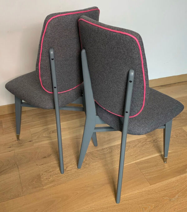 Chaises scandinaves -série de 4