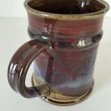 Pitcher signed Salins pottery