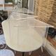 Table gigogne plexiglass triangle 90's