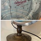 Mappemonde globe terrestre cartes Taride lumineux lampe vintage 1985