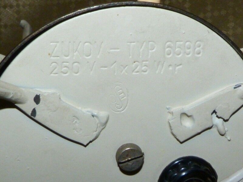 Vintage space age rocket table lamp by Leoš Nikel