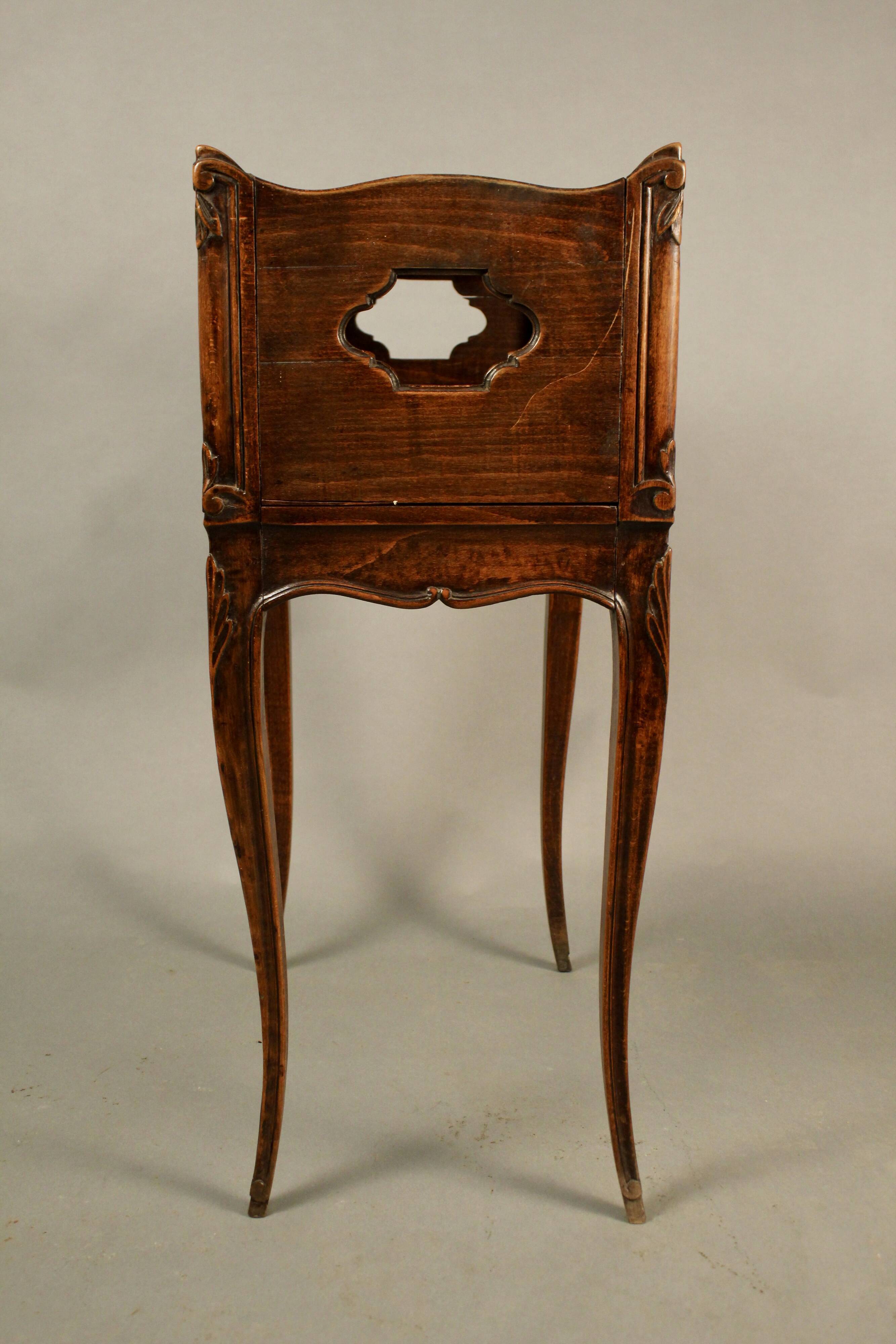 Small Louis XV style bedside table