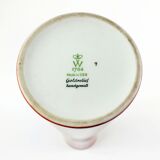 Hand painted porcelain vase from wallendorf (east germany, 1960s/70s)