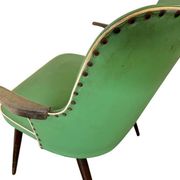 Vintage green rockabilly chair