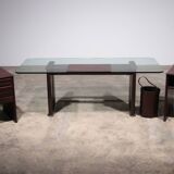 Italian Design Desk by Tito Agnoli for Matteo Grassi or a office set