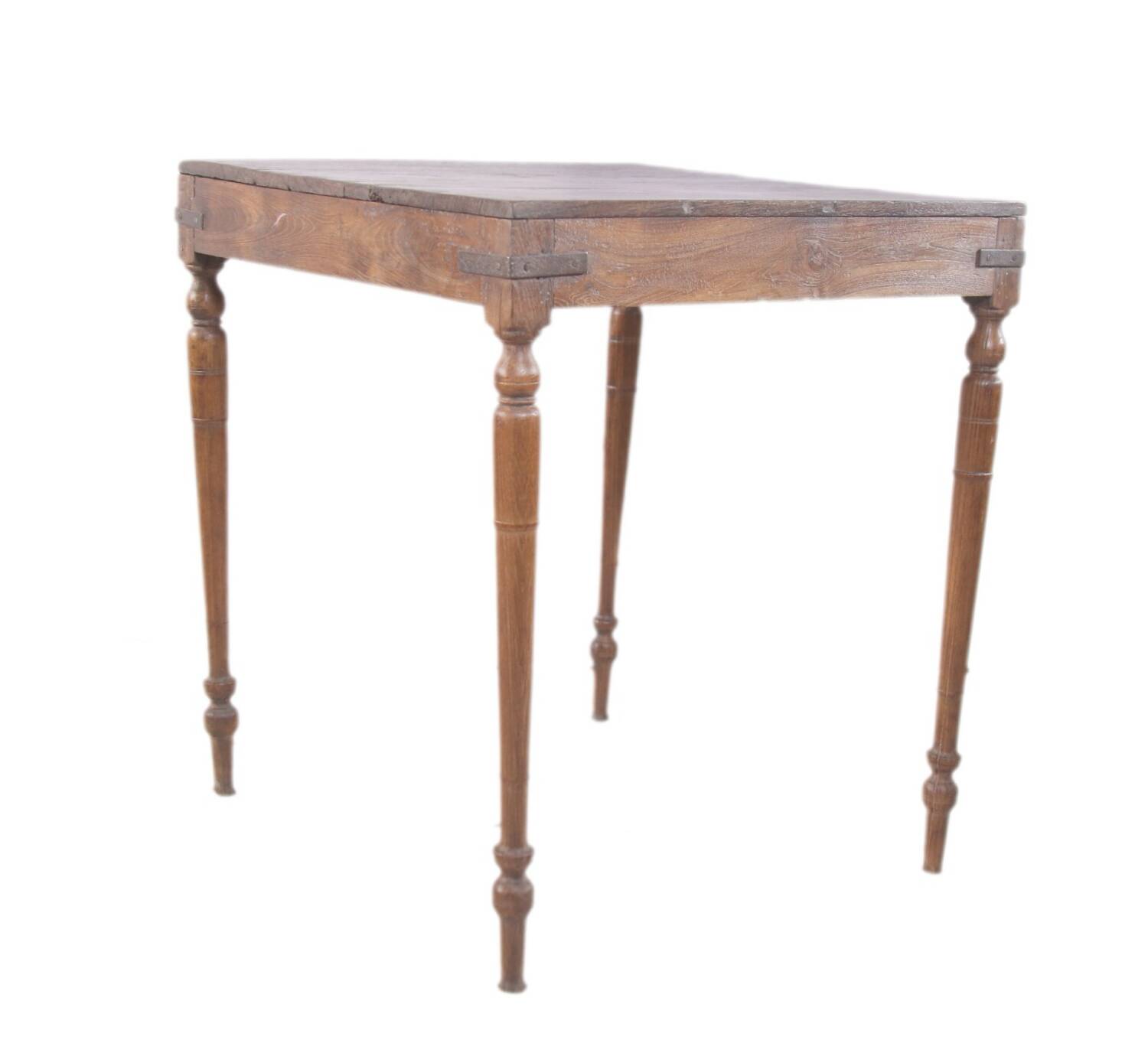 Game table, side table in Burmese teak