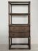 Rattan shelf and chest of drawers