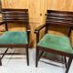 Set of 6 chairs and 2 armchairs by Gaston Poisson