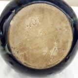 Signed stoneware vase