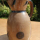Vintage ceramic pitcher or carafe or jug