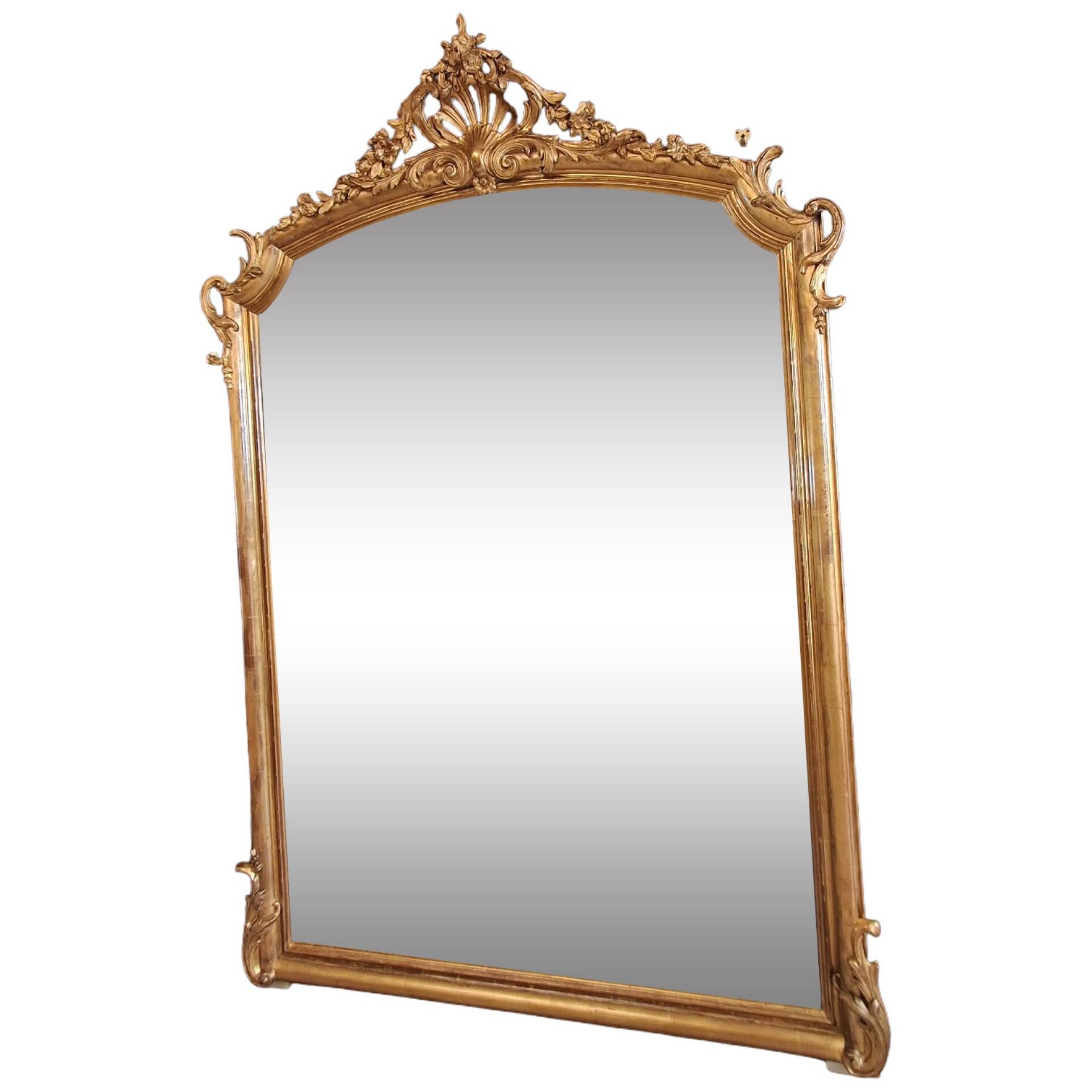 Miroir époque XIX 186 x 126
