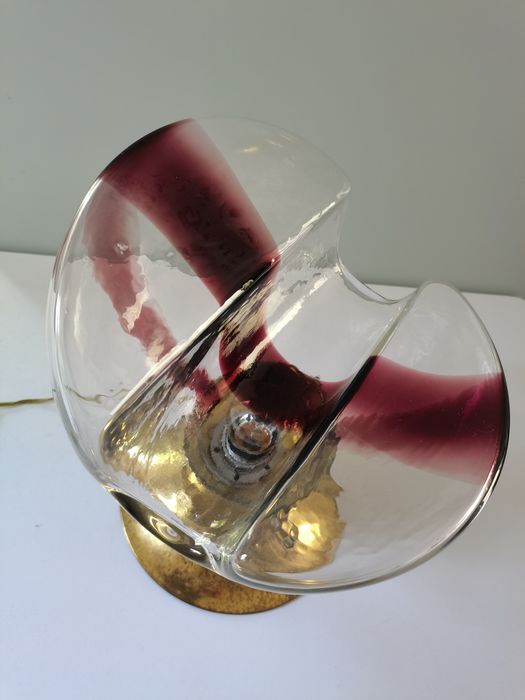 Lampe Italienne en verre Mazzega