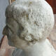 Marble statue depicting a gentleman of the nineteenth century