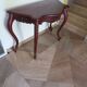 Console with curved legs - mahogany - Louis XV style - carved wood