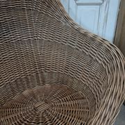 Grand fauteuil rotin